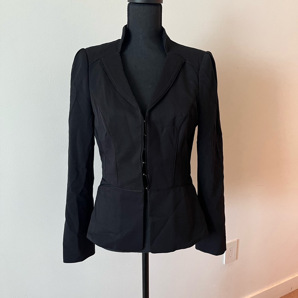 White House Black Market Corset Blazer